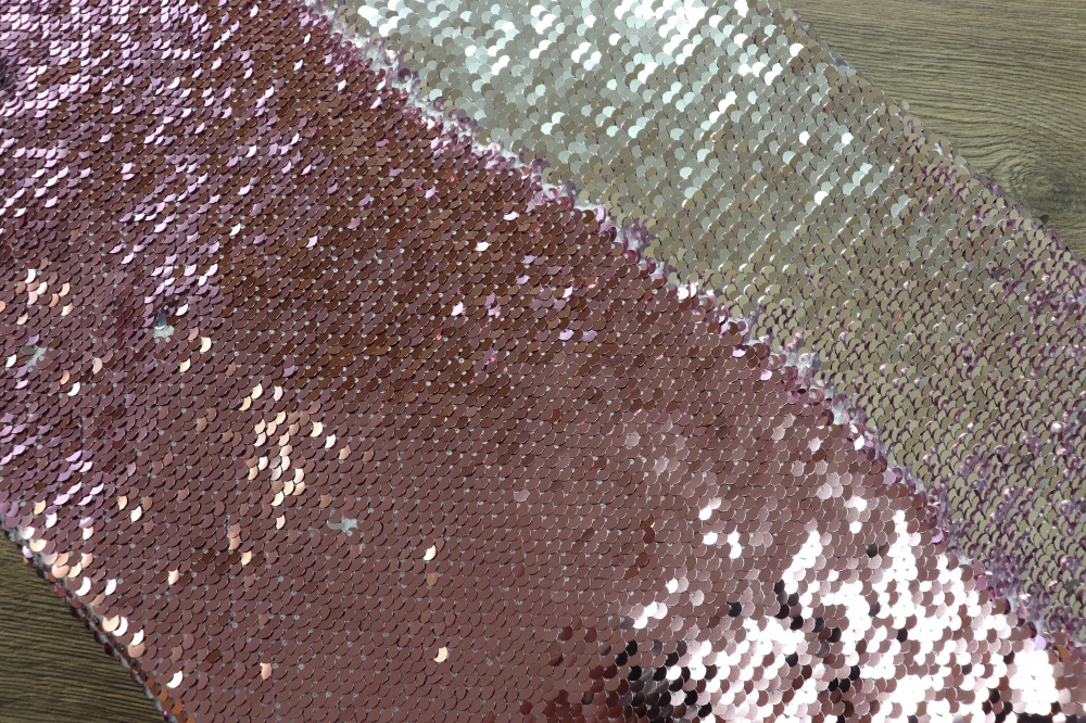 sequin satin 5mm*230gsm reversible color SY-DP2205