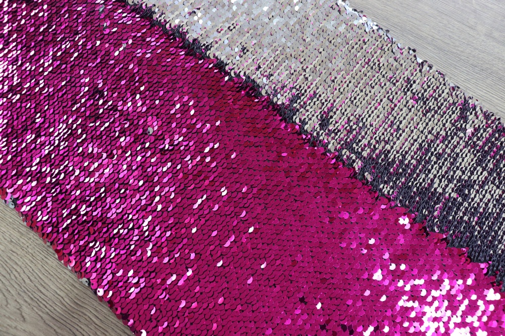 sequin satin 5mm*230gsm reversible color SY-DP2213(R)