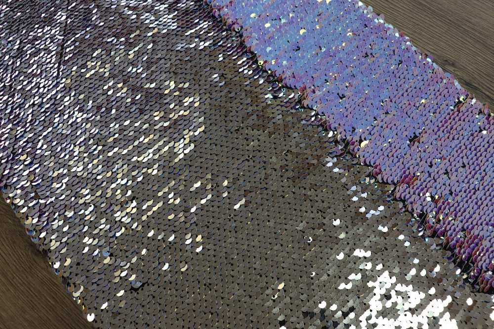 sequin satin 5mm*230gsm reversible color SY-ABH6407