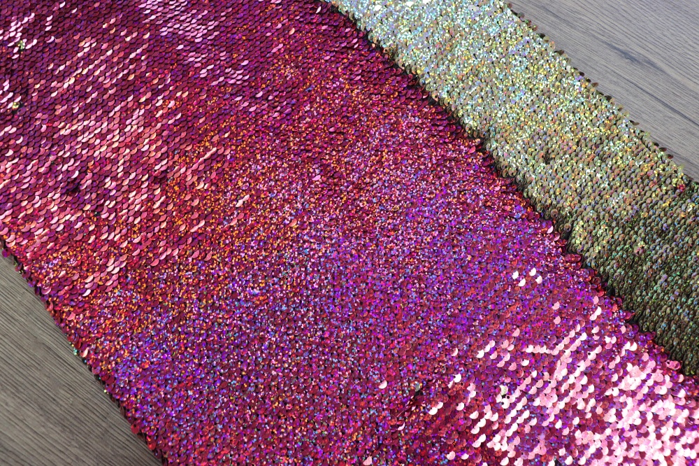 sequin satin 5mm*230gsm reversible color SY-S1464