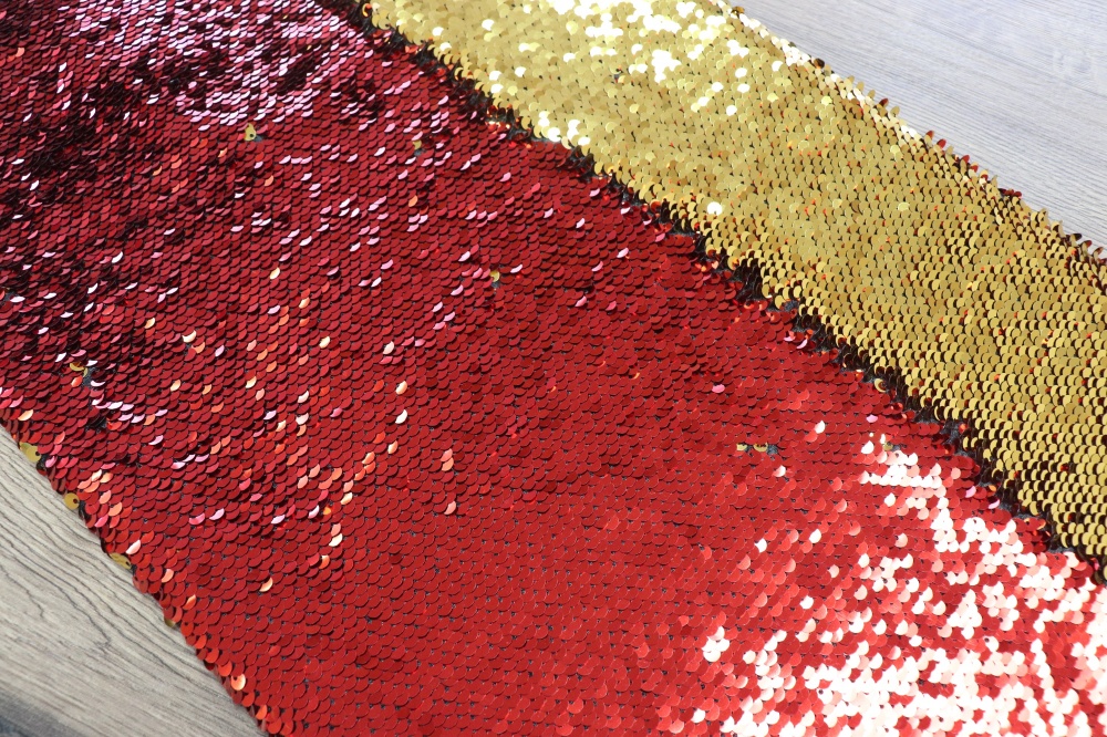 sequin satin 5mm*230gsm reversible color SY-DP2223(R)