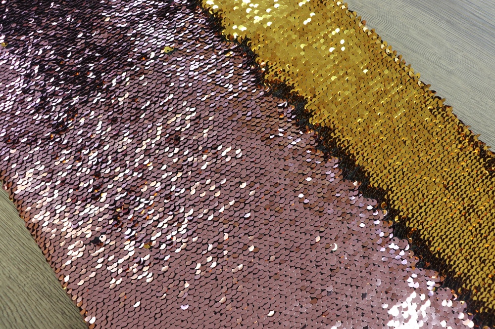 sequin satin 5mm*230gsm reversible color SY-DP2224(R)