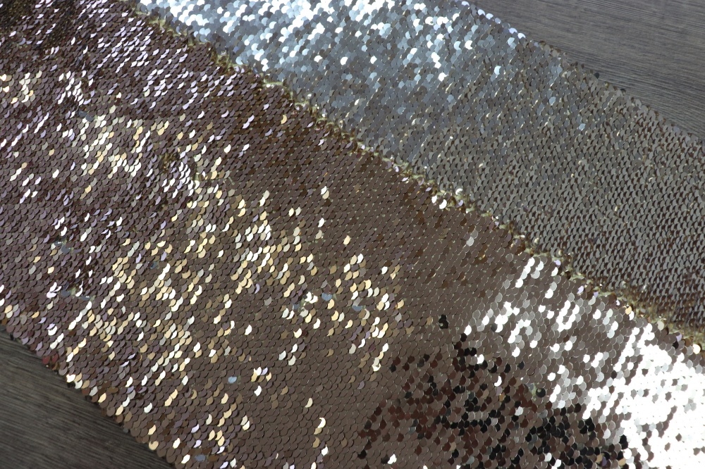 sequin satin 5mm*230gsm reversible color SY-DP2210