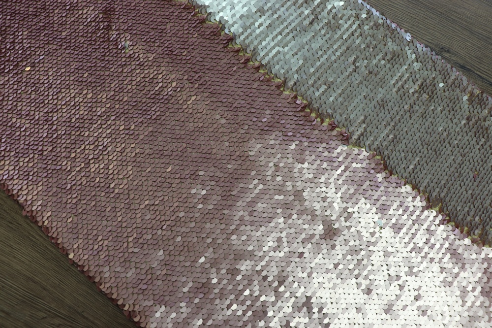 sequin satin 5mm*230gsm reversible color SY-DM3307